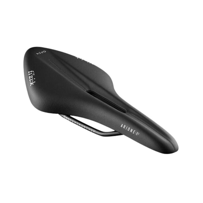SADDLE SEPEDA SADDLE FIZIK Arione R5 Open R Black Basted S Alloy MATT BLACK