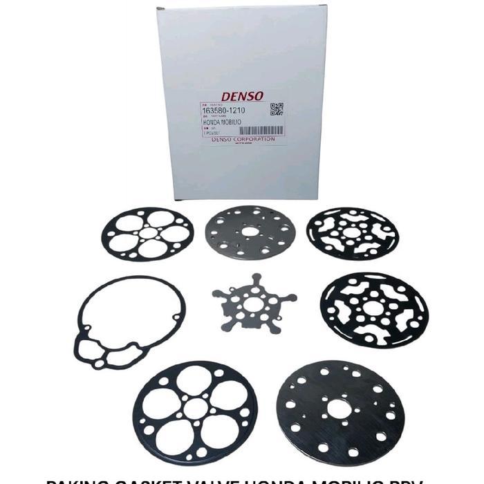 Paking Kompresor Gasket Klep Compressor AC Honda Mobilio Packing Body Kompresor AC Mobil Honda