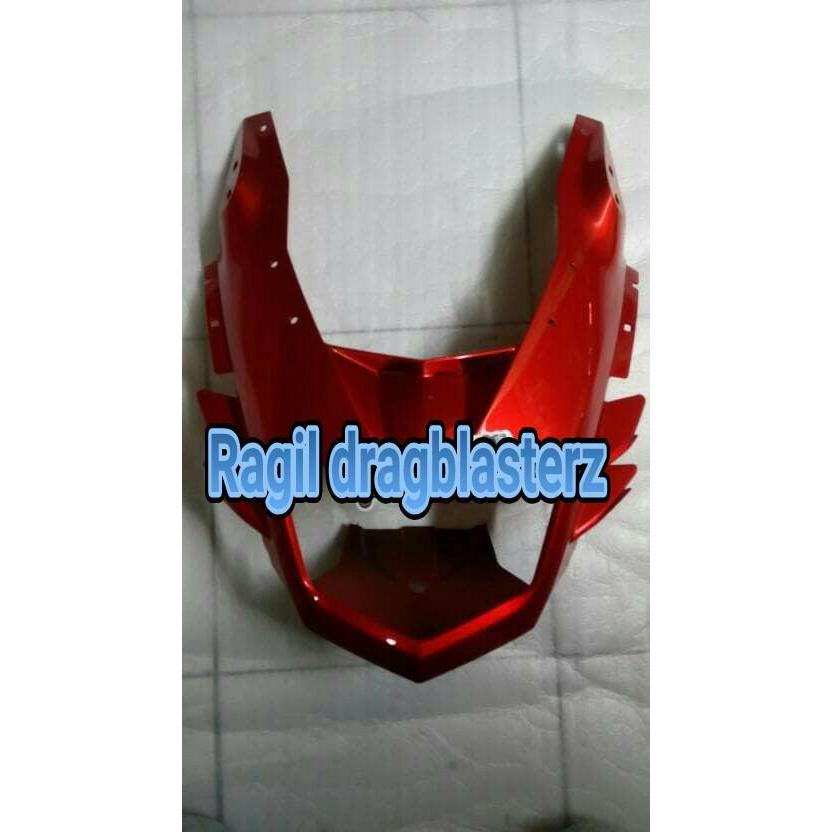 Batok Barong/Cover Lampu Depan New Ninja Rr 150 Se Orange Original