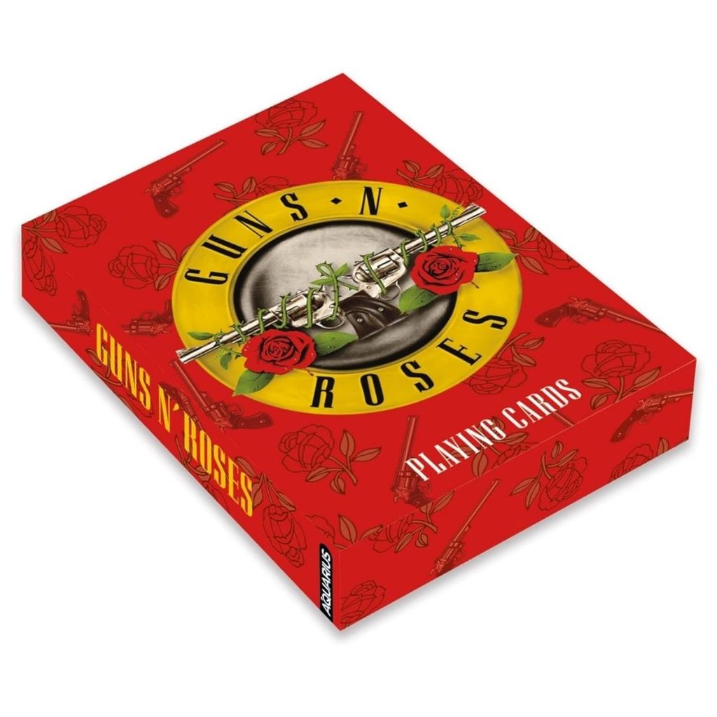 [PO] Kartu Remi AQUARIUS Guns N' Roses Playing Cards Official Merchandise GNR IDM [WAJIB TANYAKAN ST