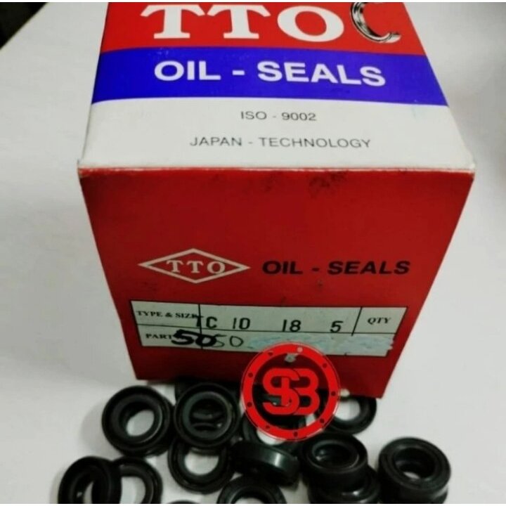(ISI 10PC) Oil Seal TC 10 18 5 TTO