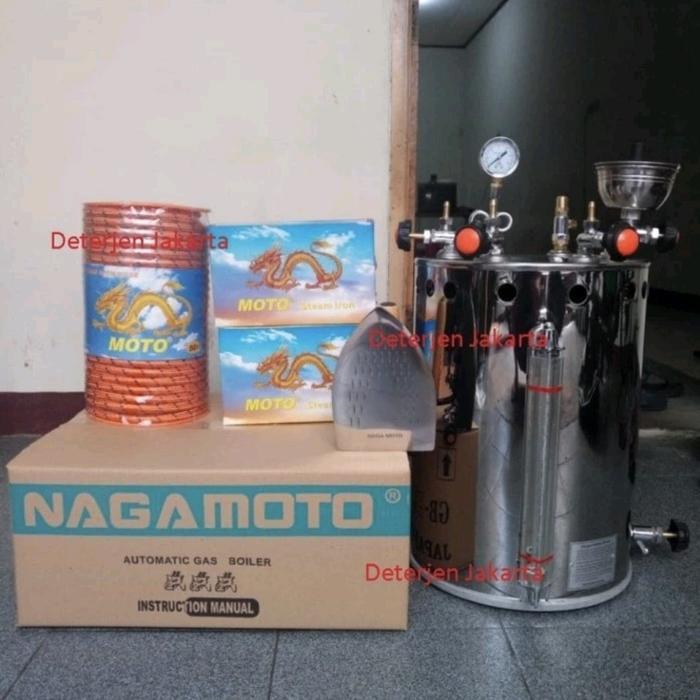 Setrika Uap / Boiler Otomatis Nagamoto 25 Liter Original