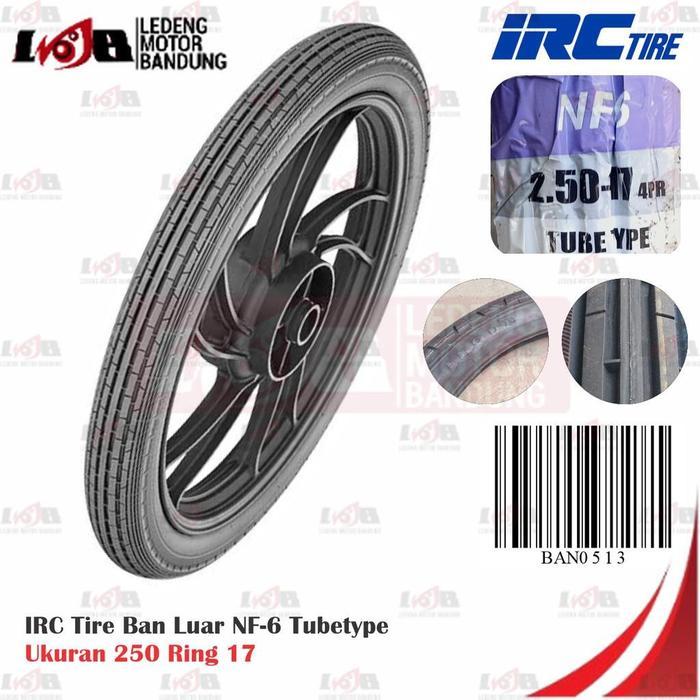 Ban Luar IRC Tire 250 Ring 17 NF6 Tubetype Klasik Inoue Motor Bebek Grand Astrea Accessories Asli