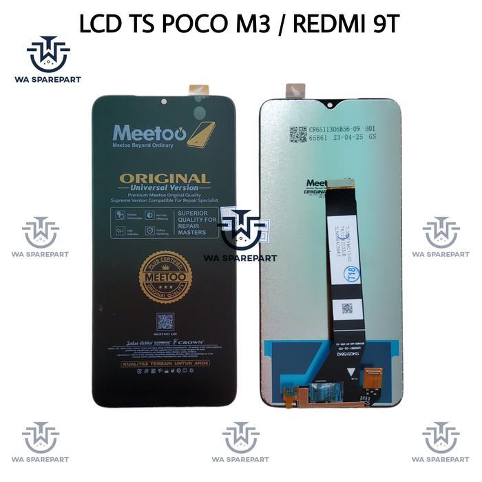 LCD TOUCHSCREEN 1SET XIAOMI POCOPHONE M3 / POCO M3 ORIGINAL *
