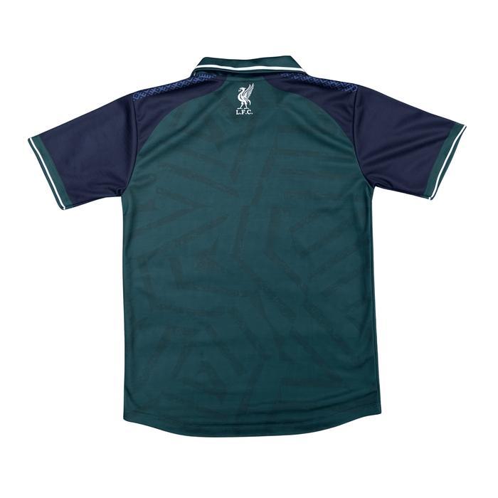 Jerseygo - Jersey Sport Fantasy Club Liverpool Away Green Motif Retro Vintage Dryfit Milano Anti Uv