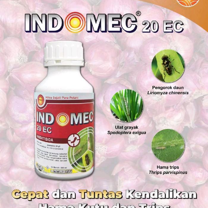 Indomec 20 EC Insektisida Hama Trip/Kutu Kebul 100ml - Gepat dan Tuntas Kendalikan Hama