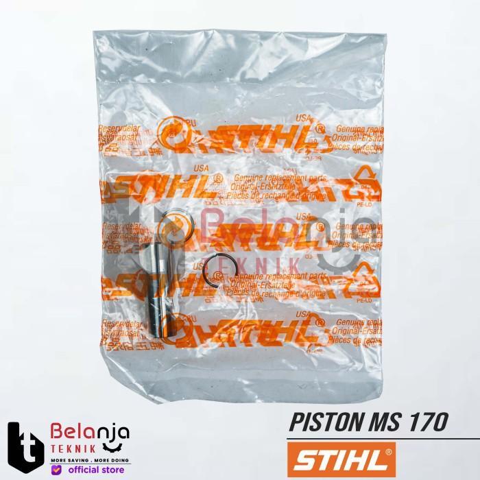 maju store12 STIHL Piston MS 170 Sparepart Mesin Chainsaw Stihl MS170 Gergaji Mesin