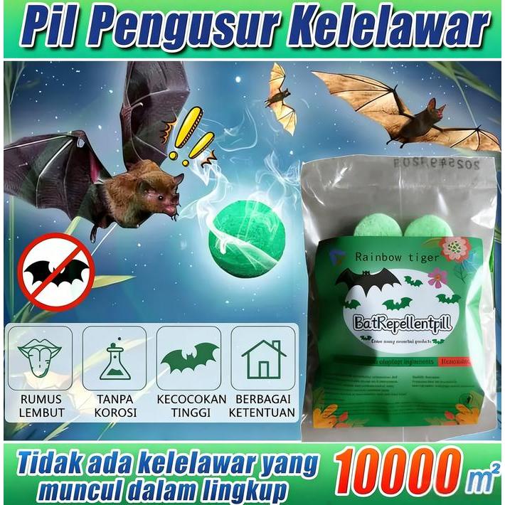 Usir semua kelelawar dengan mudah. Pengusir kelelawar, penangkal kelelawar, obat kelelawar.