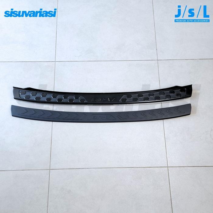 Sillplate BelakangHonda BRV 2016-2020 JSL Rear Sill Plate Aksesoris Mobil