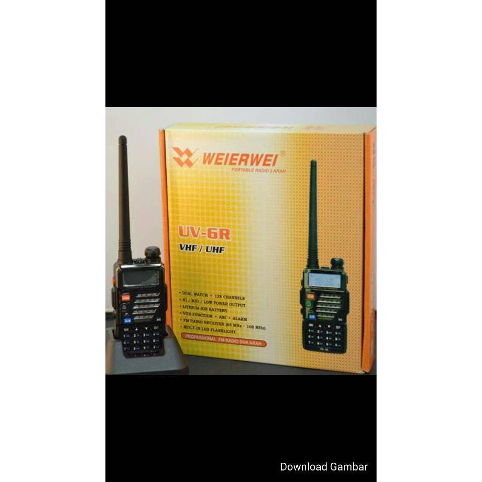 Ht Weierwei Uv-6R Dualband Vhf / Uhf
