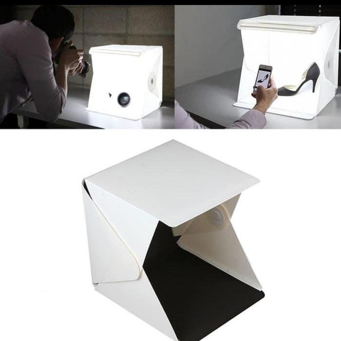 SALE studio photo box mini +LED/ mini studio / kotak foto studio portable Termurah