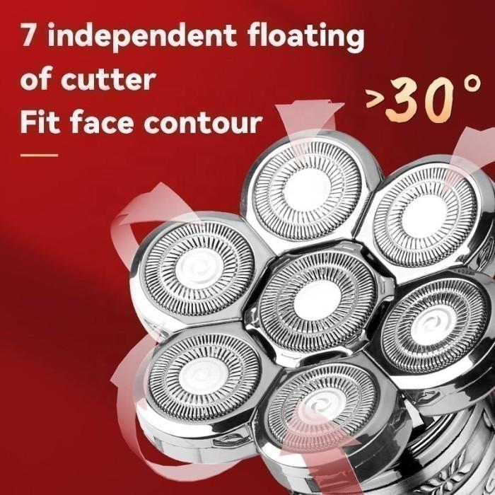 Kemei Km-1523 - 4D Electric Shaver Powerful Speed Feeling