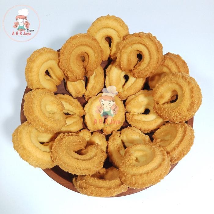 BISKUIT MONDE BUTTER COOKIES VANILLA RING TERLARIS ISI 500 GRAM