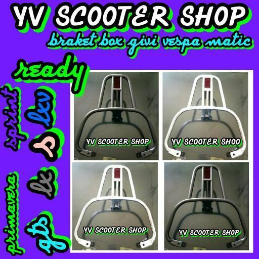 Braket Box Vespa Lx