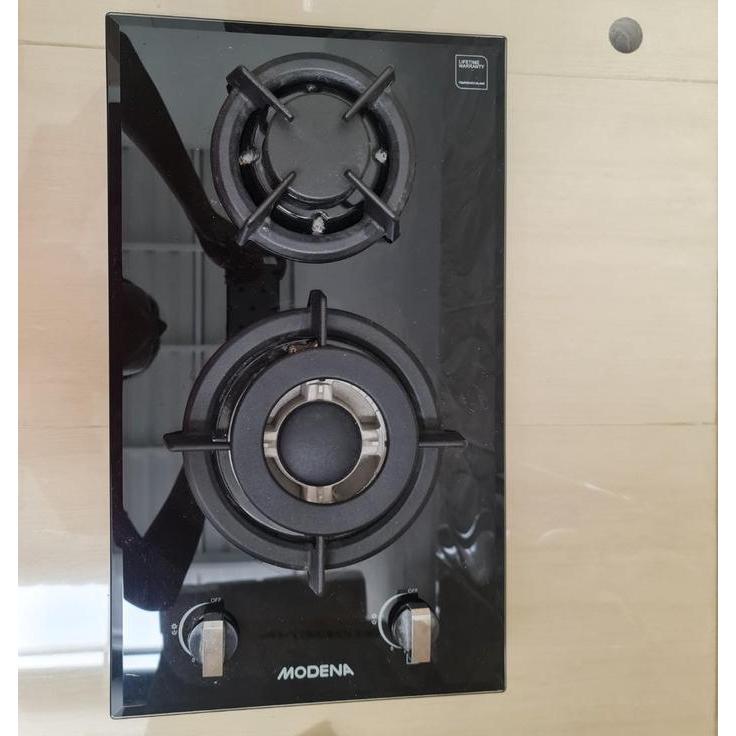 Modena BH 1325 - Kompor Modena 2 Tungku BH1325 Crista - Gas Safety Tec