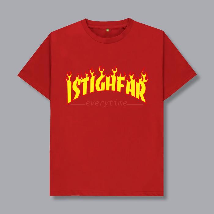 Baju Kaos Dewasa Islami Istighfar Everytime Atasan DWI-06