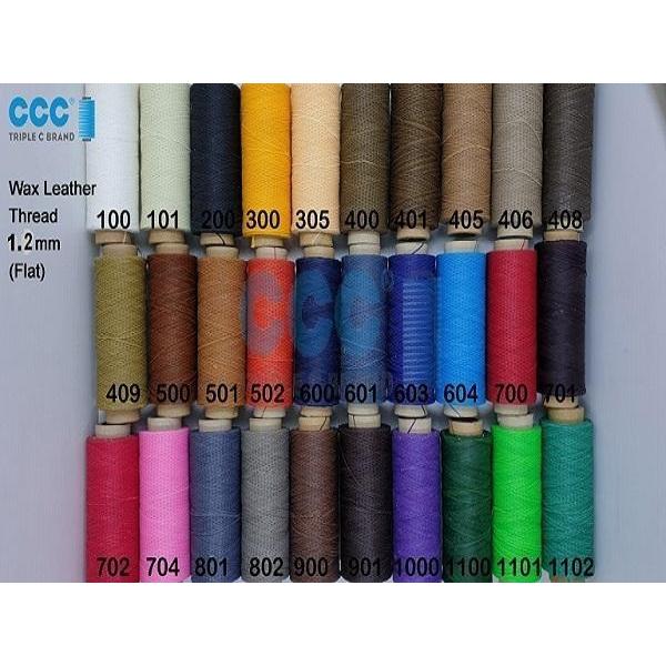 Wax Leather Thread Benang lilin 1.2 mm FLAT