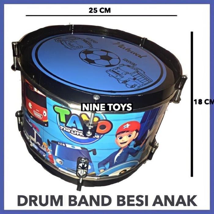 Ready Musikal Drumband Bass Drum Mainan Anak Musik Drumband