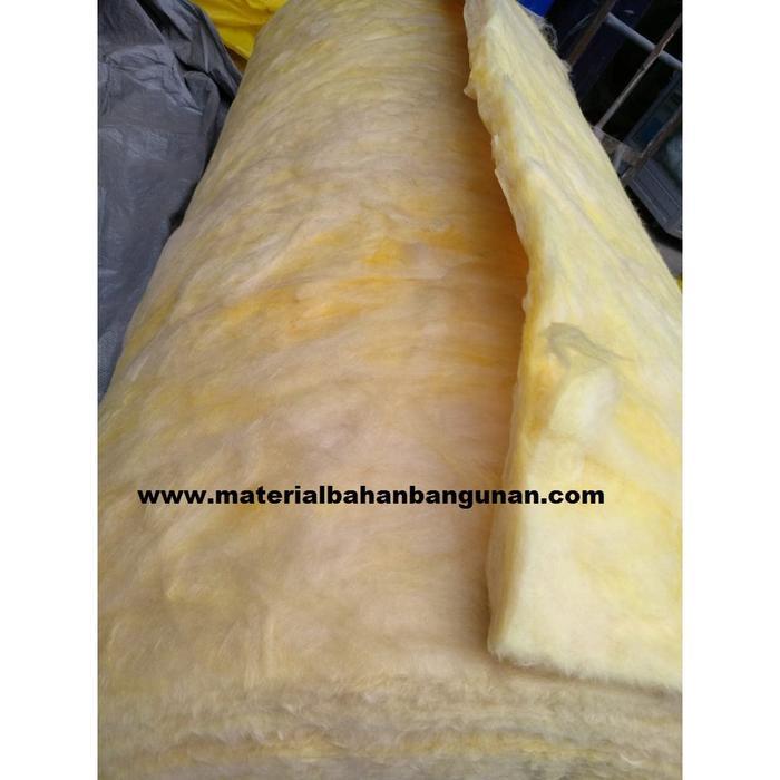 Glass Wool 24K X 1 Inch Lapisan Peredam Suhu Panas Rumah Dinding Depok