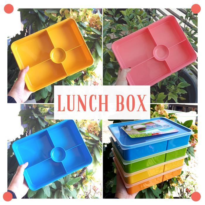 LUNCH BOX BENTO - grosir kotak makanan plastik - box makan plastik
