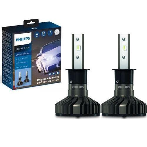 Lampu LED H3 Philips ULTINON PRO9000 pro 9000 Bohlam LED