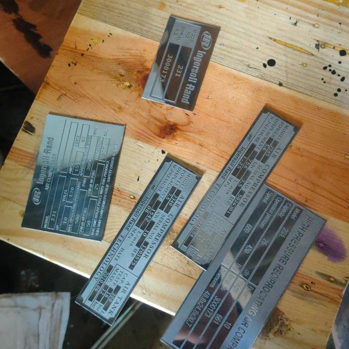 plat stainless ,plat label plat mesin