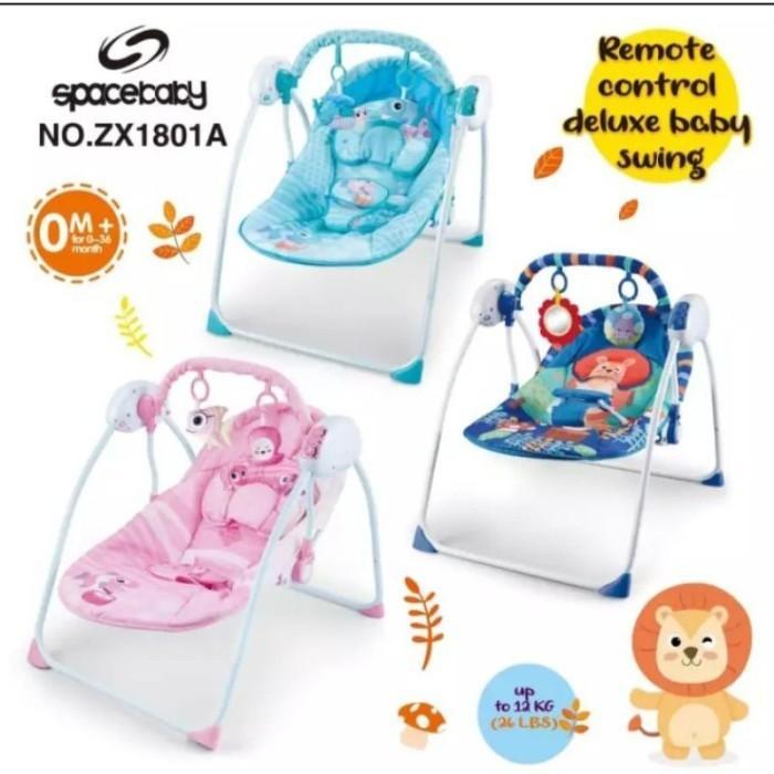 Space Baby Bouncer Remote Control Deluxe Swing Sx1801A Gratis Ongkir