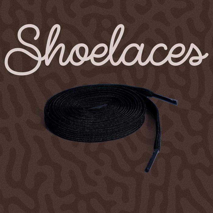 SABA - SHOELECES TALI SEPATU BLACK (HITAM)