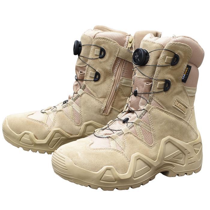 Sepatu Combat Boots PDL Blackwater Hi-BLW [PUTAR] 9-Inch - GURUN Shoes Tactical Pria