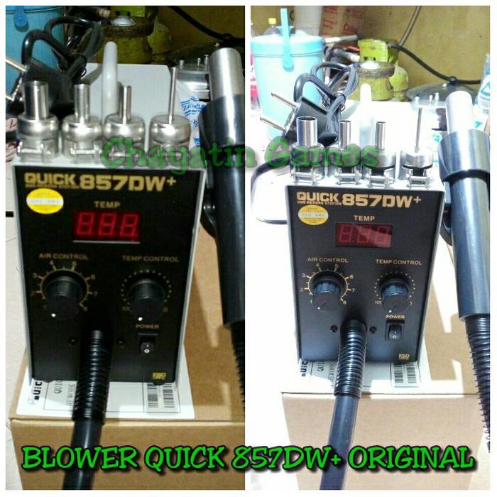 Blower / Solder Uap Quick 857Dw+ Ori (Digital)