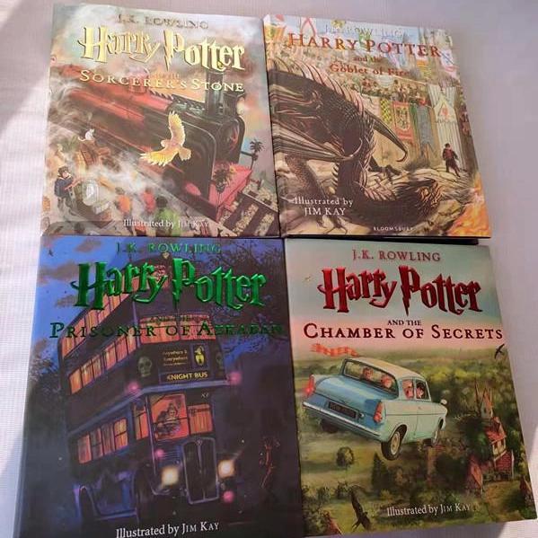 harry potter illustrated collection books