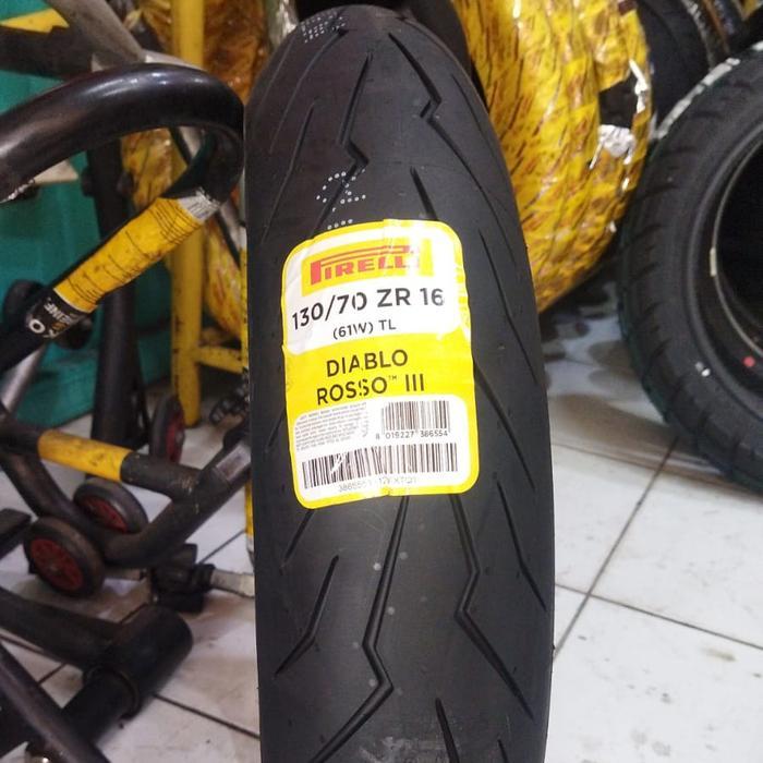 Pirelli Diablo Rosso 3 III 130/70-16 ban cbr fireblade