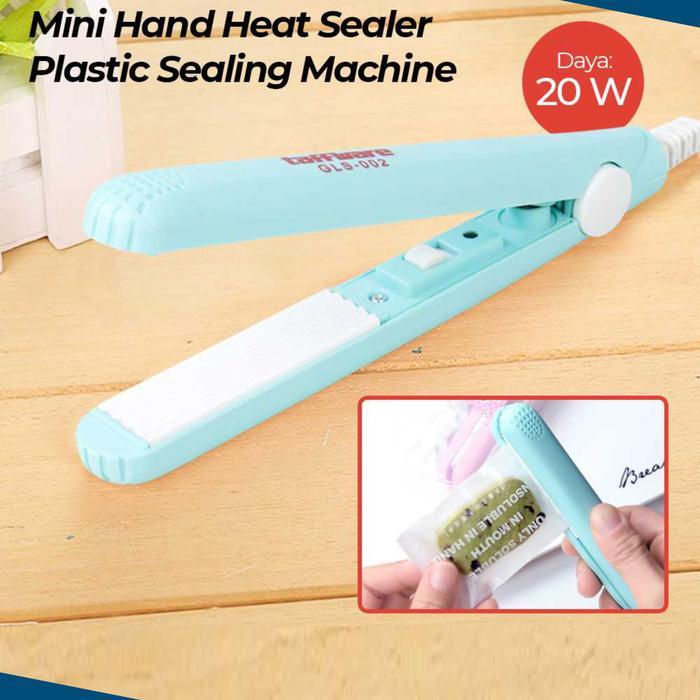 Mini Hand Heat Sealer Mesin Press Perekat Plastik Genteng Ulir