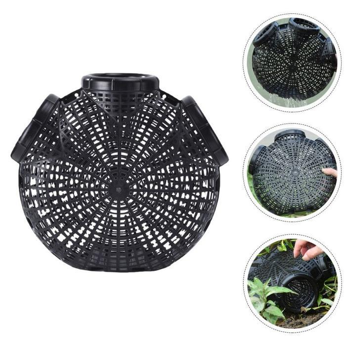 3/6/8 Holes Bubu Bahan Belut Plastik Perangkap Ikan /Udang Kandang Perangkap Ikan Universal