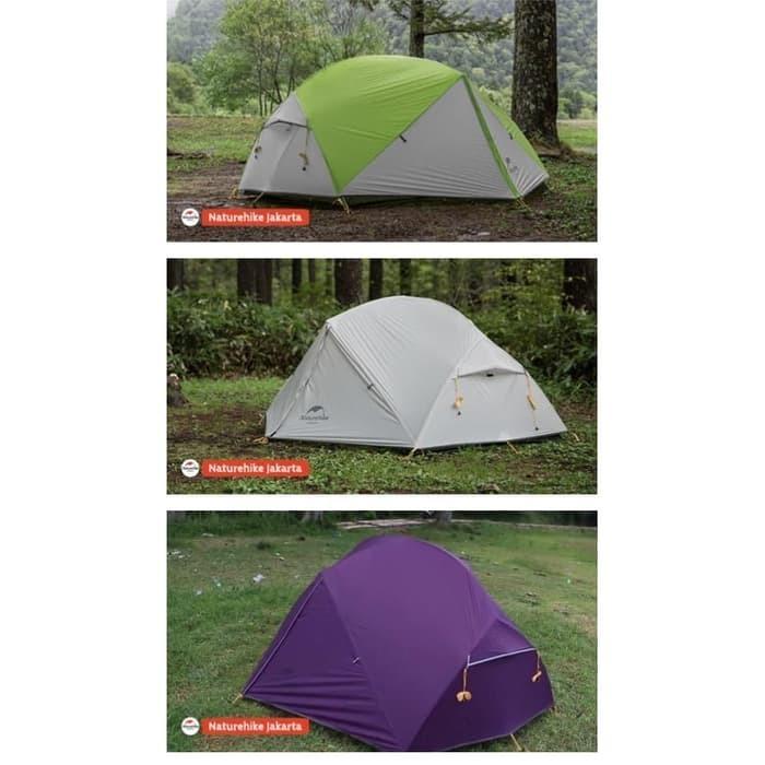 TENDA NATUREHIKE MONGAR 2 ORANG 210T / 20D NH17T007-M NH18M010-J 2P