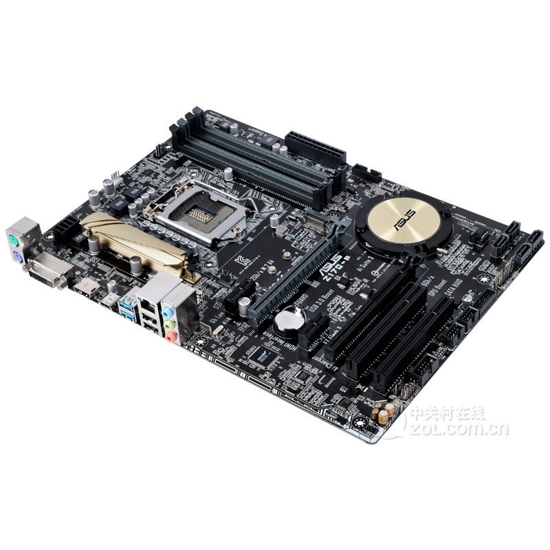 . Asus Z170-P Desktop Motherboard Z170 Socket Lga 1151 I7 I5 I3 Ddr4 -