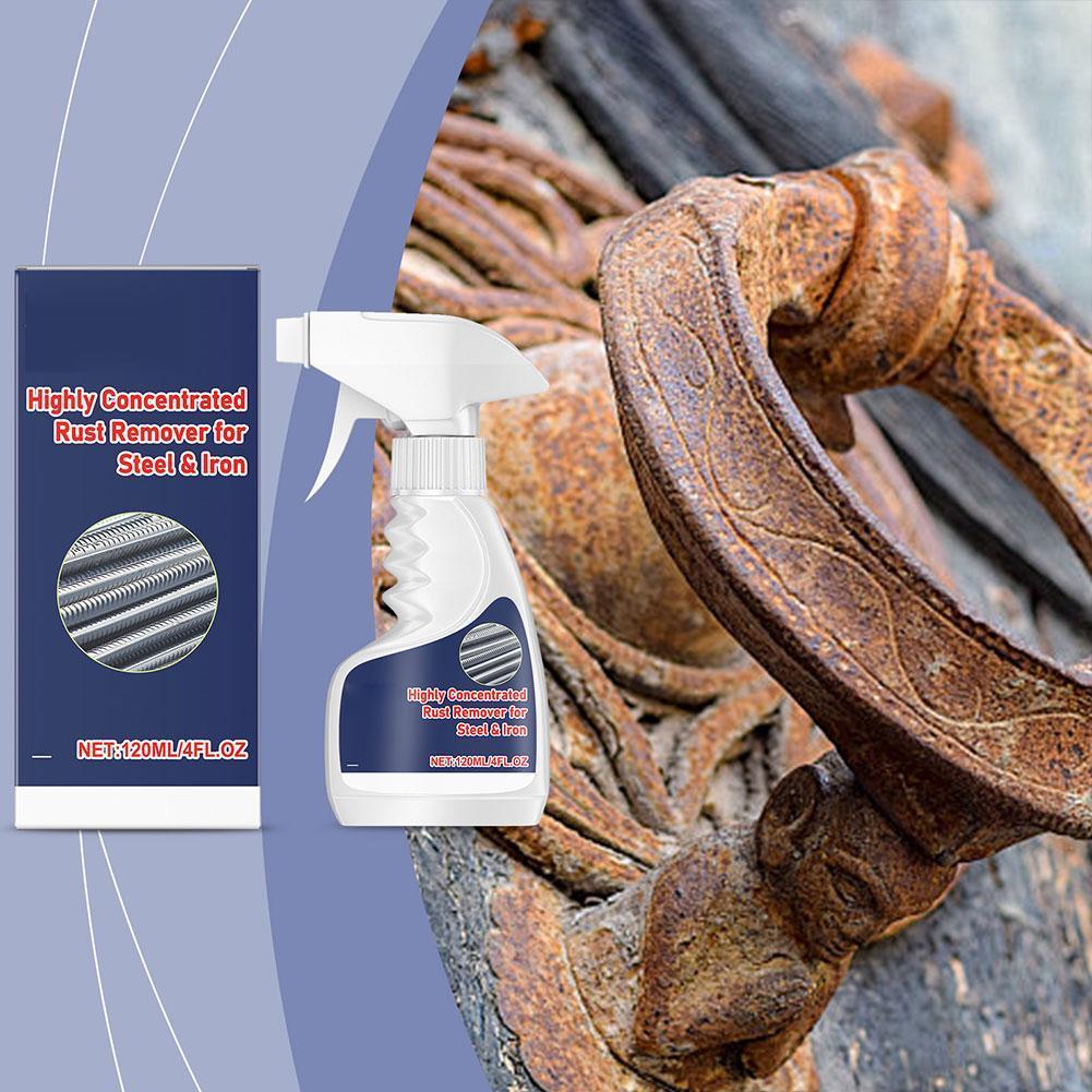 120ml Rust Remover For Stainless Steel Rust Remover Dissolver Fast Rust Removal Powerful Metal Rust