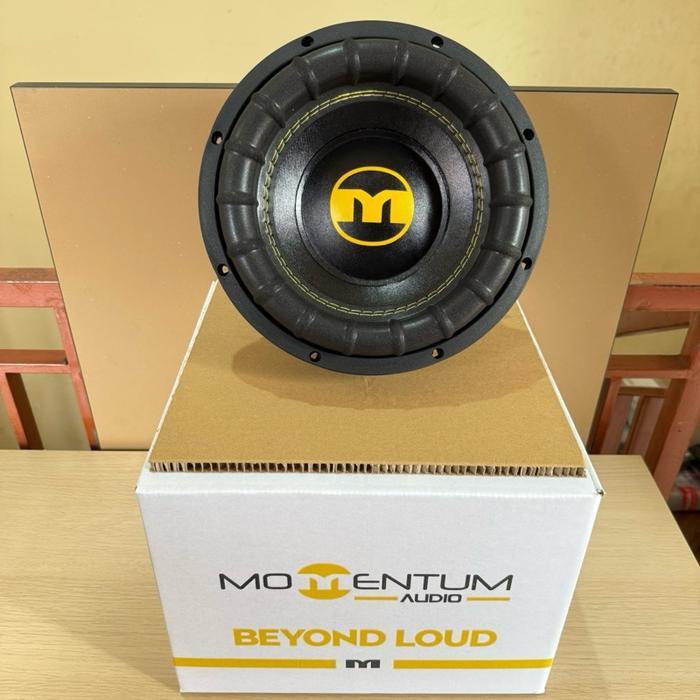 SUBWOOFER MOMENTUM DMS10-D4 SUBWOOFER 10 INCH MOMENTUM DOUBLE MAGHNET DOUBLE COIL SUB 10" MOMENTUM