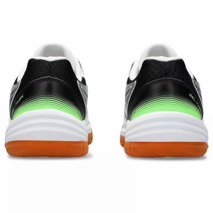 Sepatu Voli Asics Gel Task 3 White Black 1071A077.102