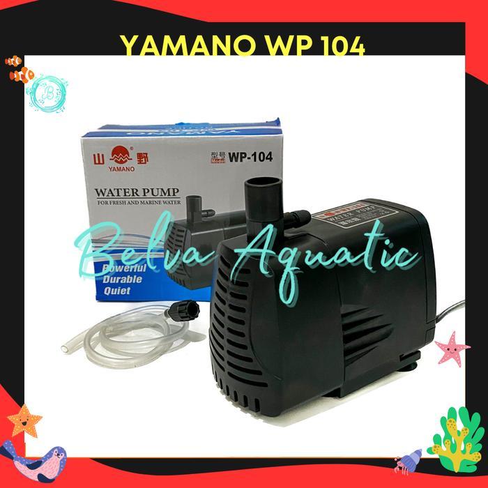 Yamano 104 Wp-104 Wp 104 Pompa Aquarium Pompa Kolam Pompa Hidroponik