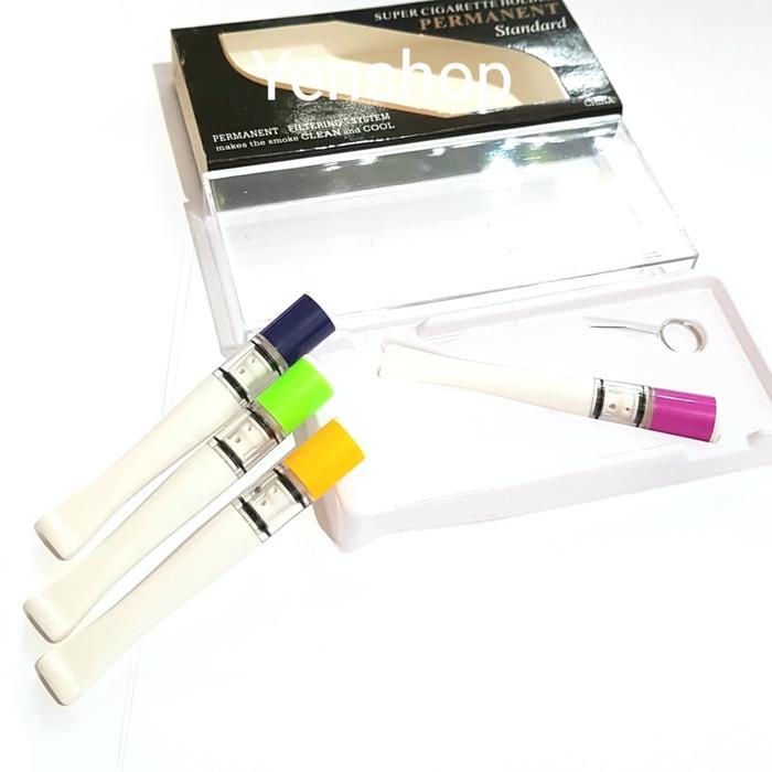 Filter Rokok Permanen Universal Motif Warna Termurah