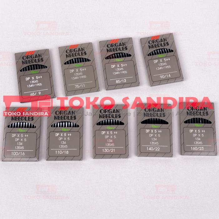 JARUM DPX5 ORGAN/JARUM ORGAN DPX5/JARUM JAHIT/JARUM MESIN JAHIT/alat jahit/kebutuhan menjahit/toko