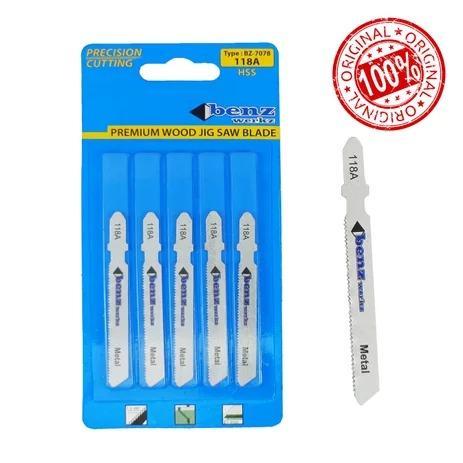benz T118A mata jigsaw Metal akrilik PVC mata gergaji jig saw blade