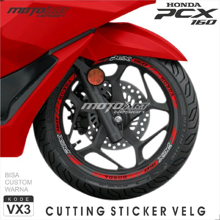 Sticker velg Honda PCX 160