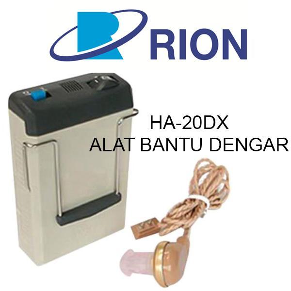 RION - RIONET HEARING AID HA - 20 DX ALAT BANTU DENGAR MADE IN JAPAN