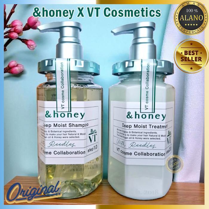 &Honey x VT Cosmetics Limited Deep Moist Shampoo & Conditioner Original Japan Hair Care
