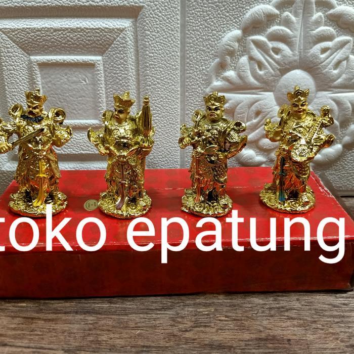 patung dewa 4 tai tien wang 3 inch