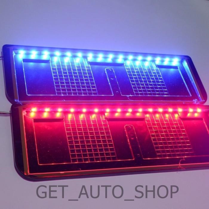 Dudukan / Tatakan / Tempat Plat Nomor Mobil IZY Lampu LED MOBILIO