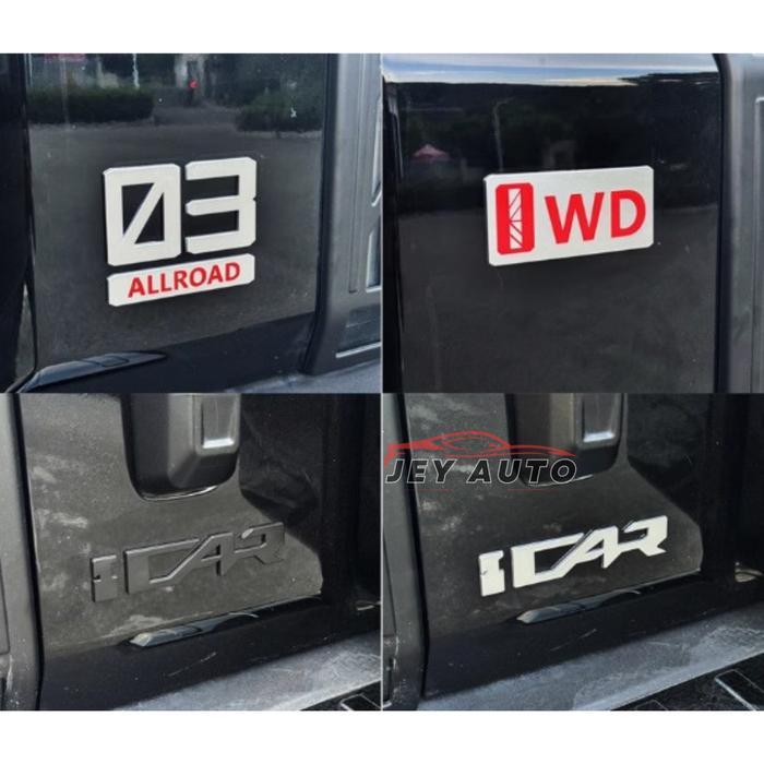 Logo J6 IWD / logo icar 03 J6 / Logo Chery J6