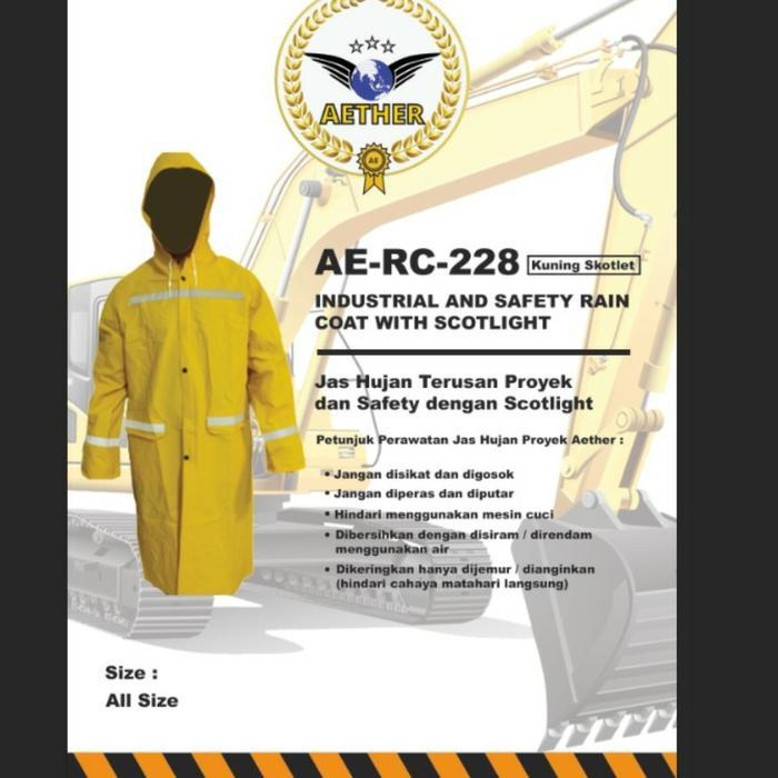 jas hujan proyek jas hujan polisi terusan jas hujan tebal dan kuat